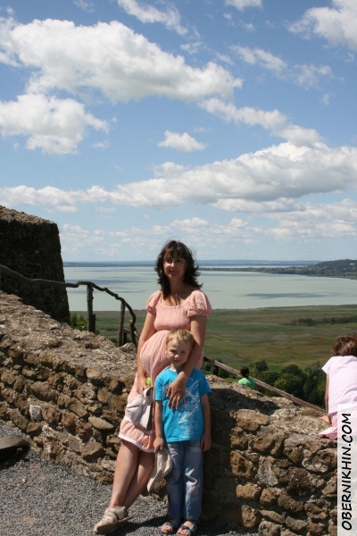 Вид на Балатон с крепости Вид на Балатон с крепости