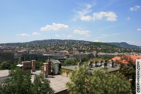 Вид на Будапешт с крепости Вид на Будапешт с крепости