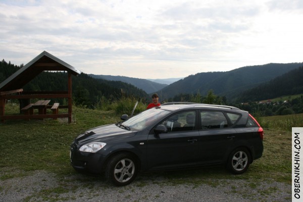 Остановка в Татрах. Остановка в Татрах.