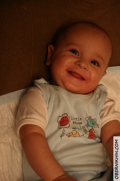 А вот и улыбка :)