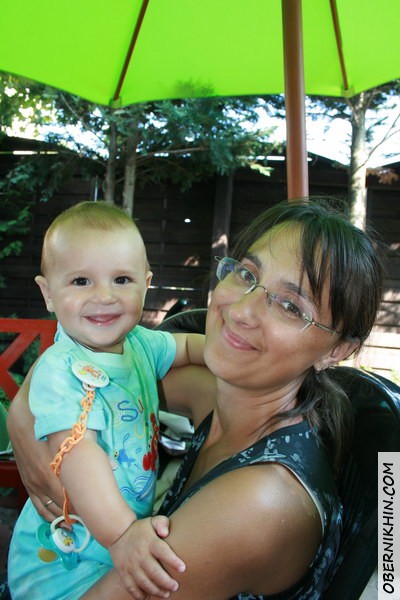 Довольные прогулкой