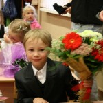 Сашка-первоклашка!