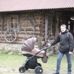 Наш маленький гость проспал всю экскурсию