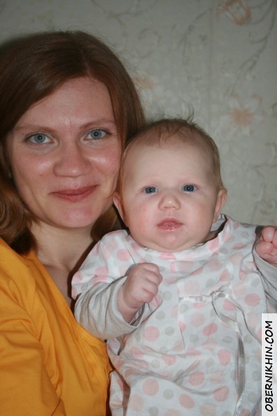 Наташа с Полинкой Наташа с Полинкой