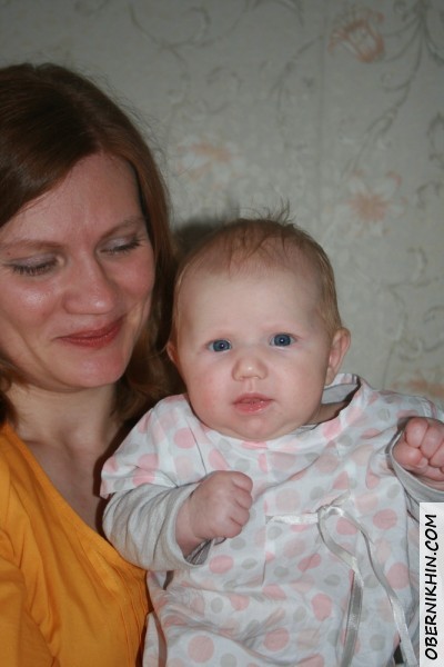 Наташа с Полинкой Наташа с Полинкой