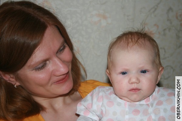 Наташа с Полинкой Наташа с Полинкой