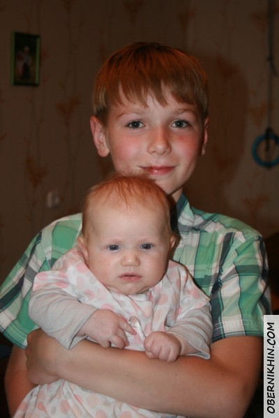 Митя с Полинкой Митя с Полинкой