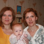 и Лена с девочками:)