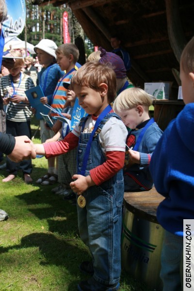 Награждение Пети