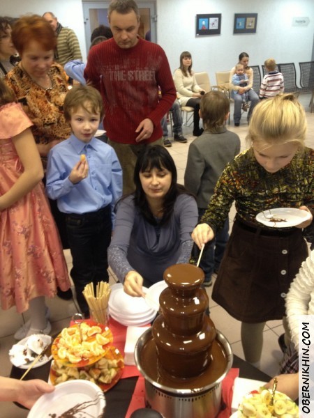 Шоколадный фонтан