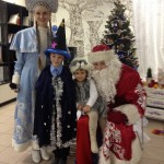 с Дедом Морозом и Снегурочкой