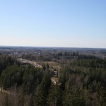 Вид с прыжкового трамплина
