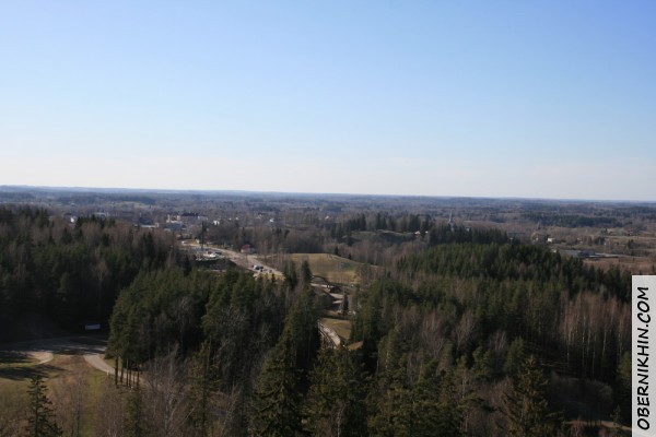Вид с прыжкового трамплина