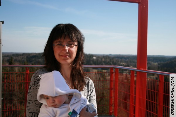 Вид с прыжкового трамплина