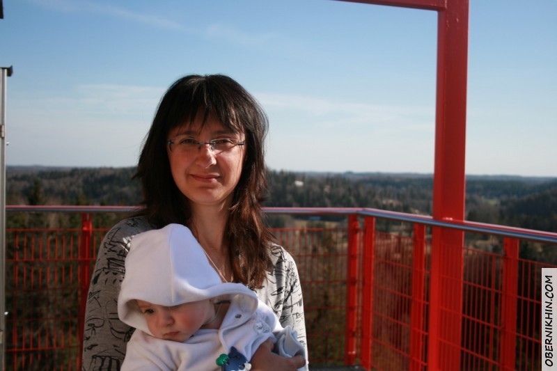 Вид с прыжкового трамплина