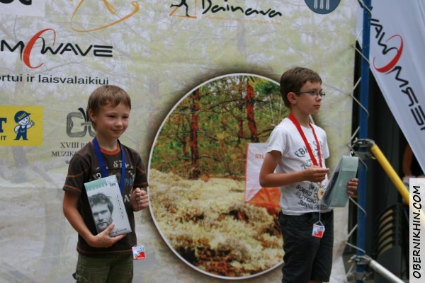 Саша и его главный соперник из Литвы