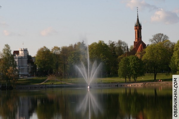 Фонтан в Друскениках