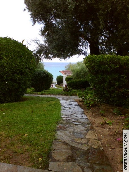 Вид на море с моего бунгало