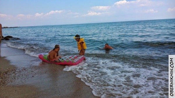 один папа на всех. следит