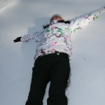 готовлюсь делать ангела ))