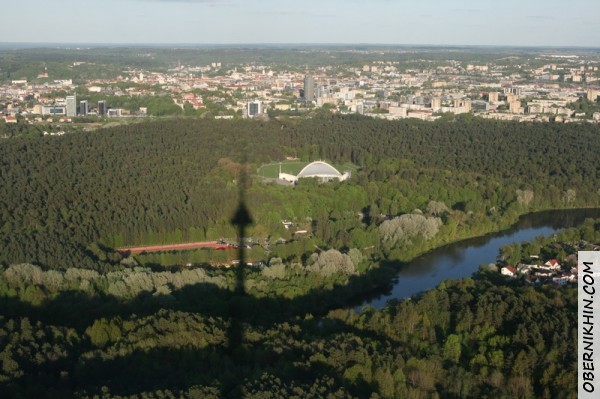 Вид на Вильнюс