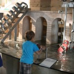 Петя крутит, вода наливается и выливается