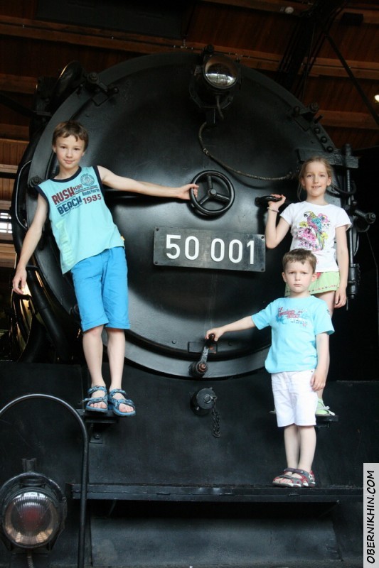 Дети на поезде