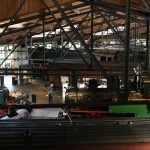 вид на поезда сверху