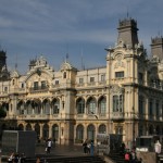 старое здание порта
